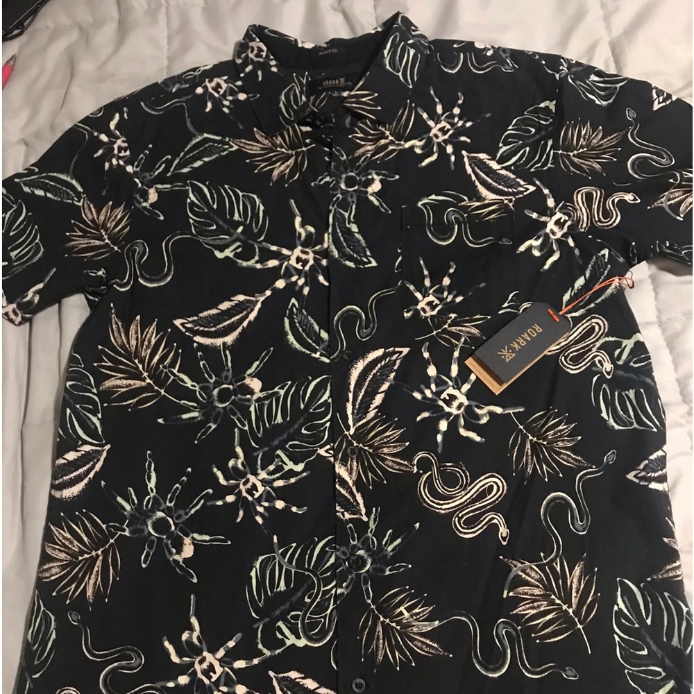 NEW Roark The Artifacts of Adventure Button Up Shirt Large